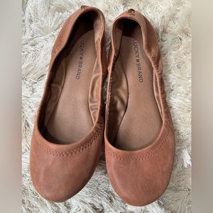 EUC Lucky Brand Elysia ballet flats